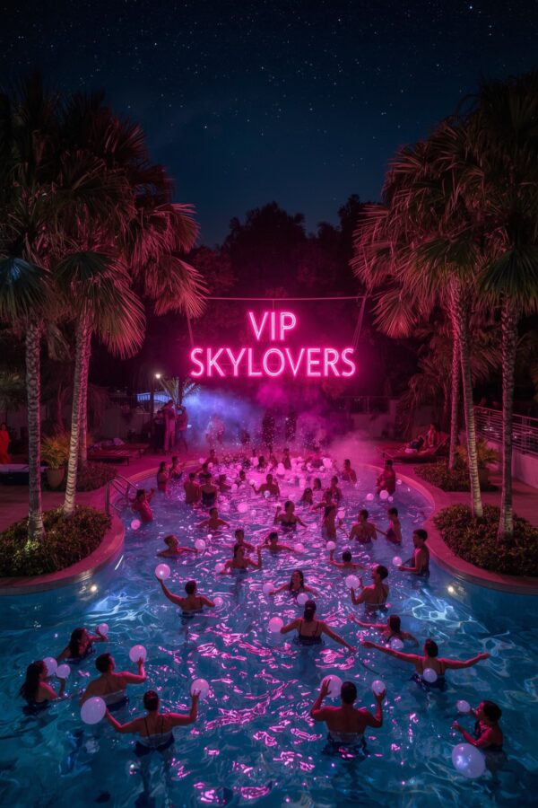 🎉 FIESTA DE LA ESPUMA VIP - SKYLOVERS 🌟